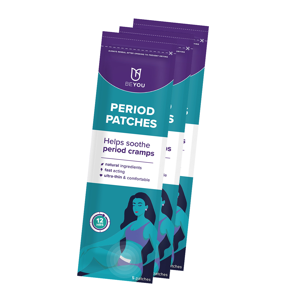 BeYou Period Patches