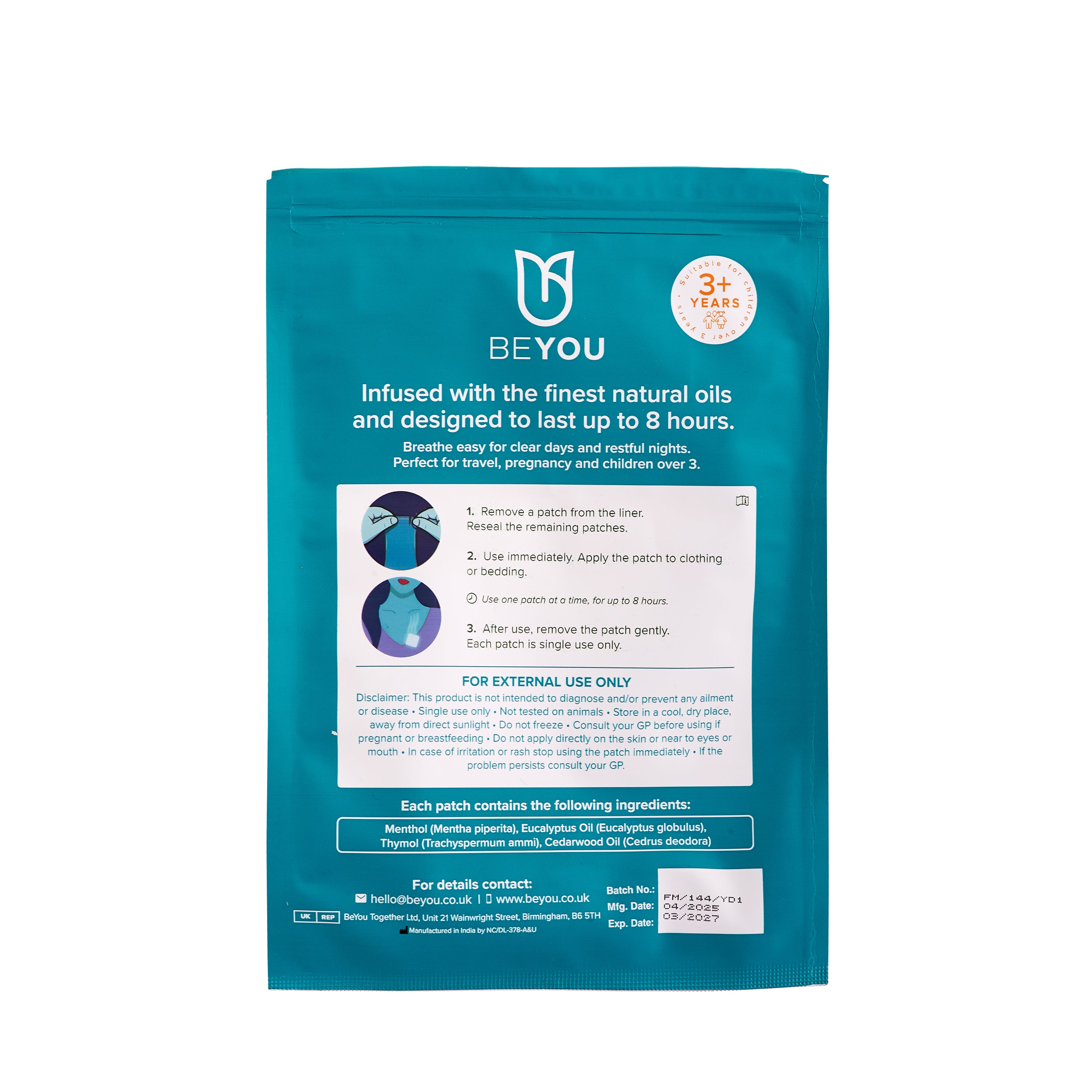 BeYou Congestion Patches