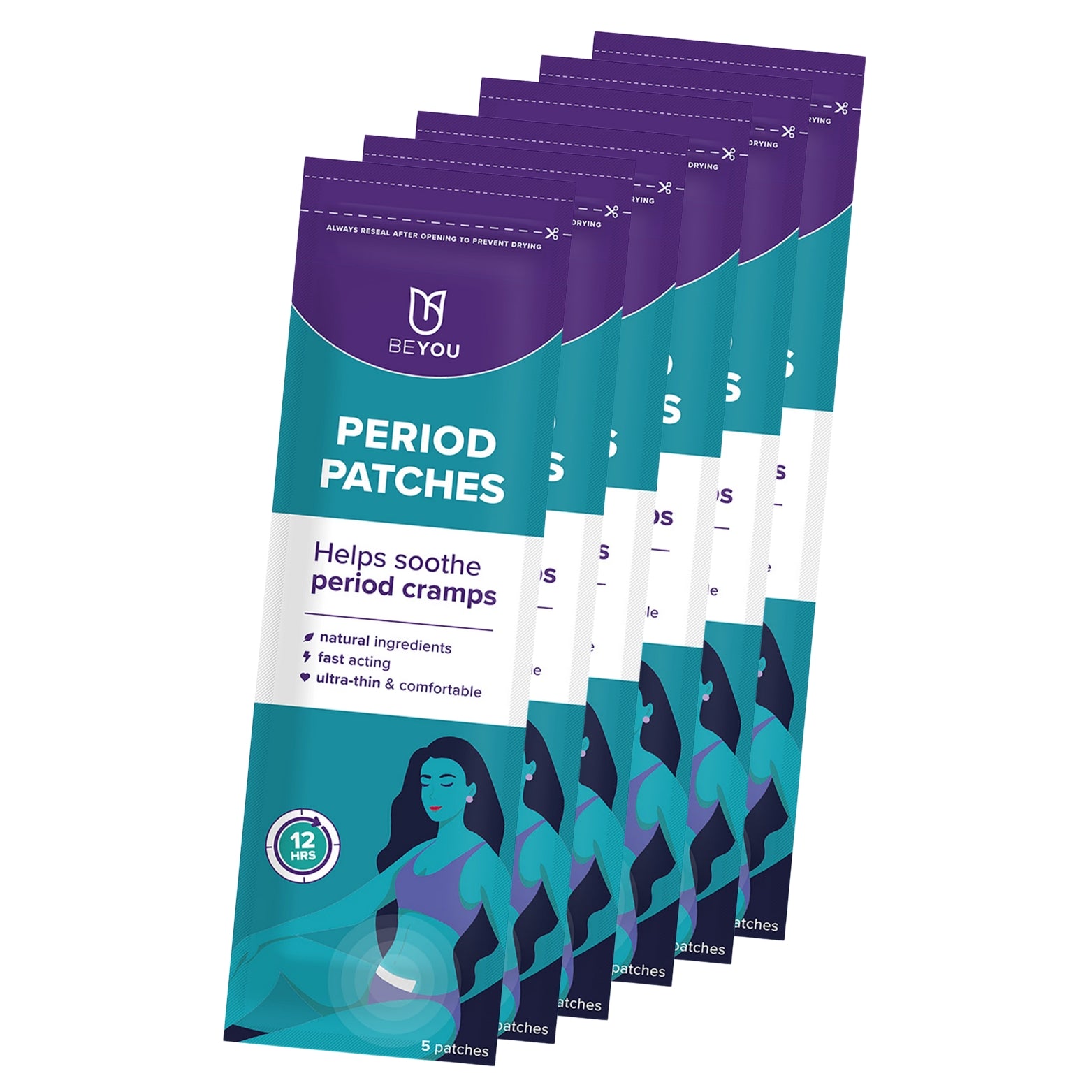 BeYou Period Patches